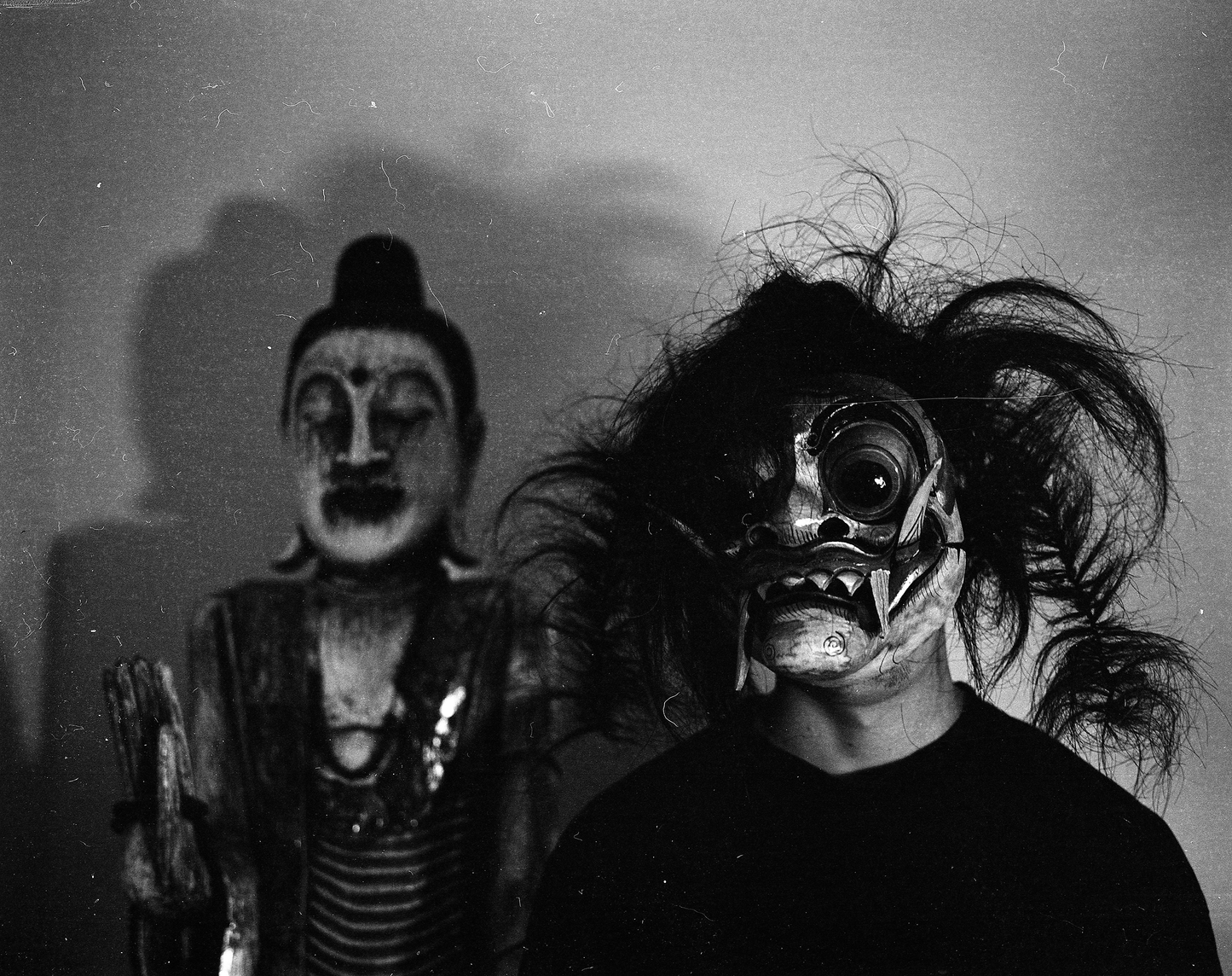 Gothic Balinese Mask - Shot on 6x7 Film
