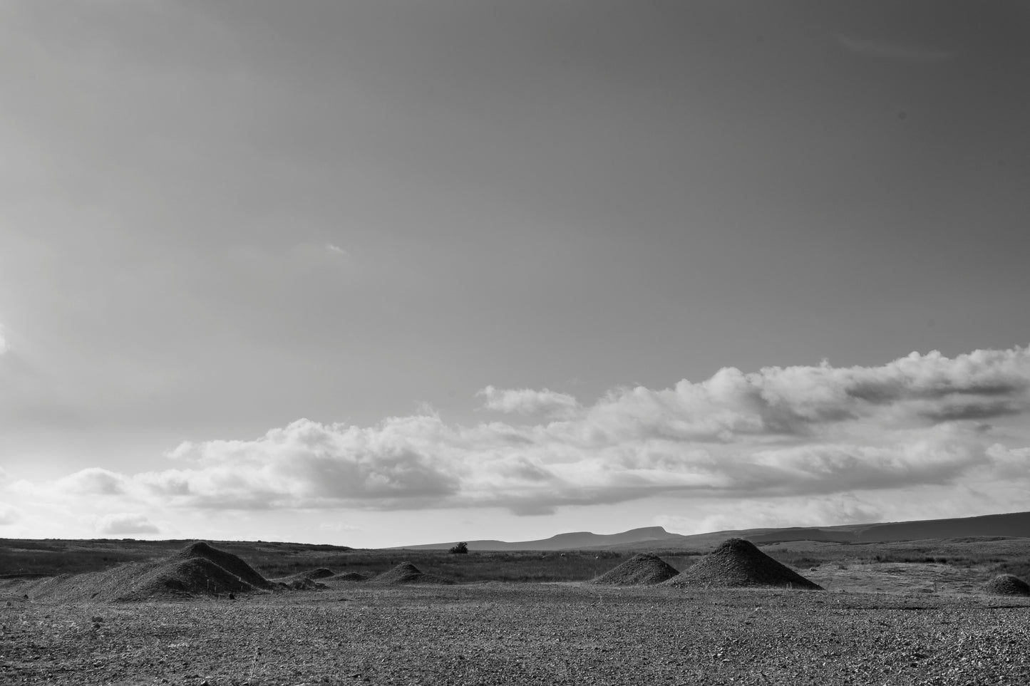 Trefil Quarry B&W Landscape - Shot on Digital DLSR