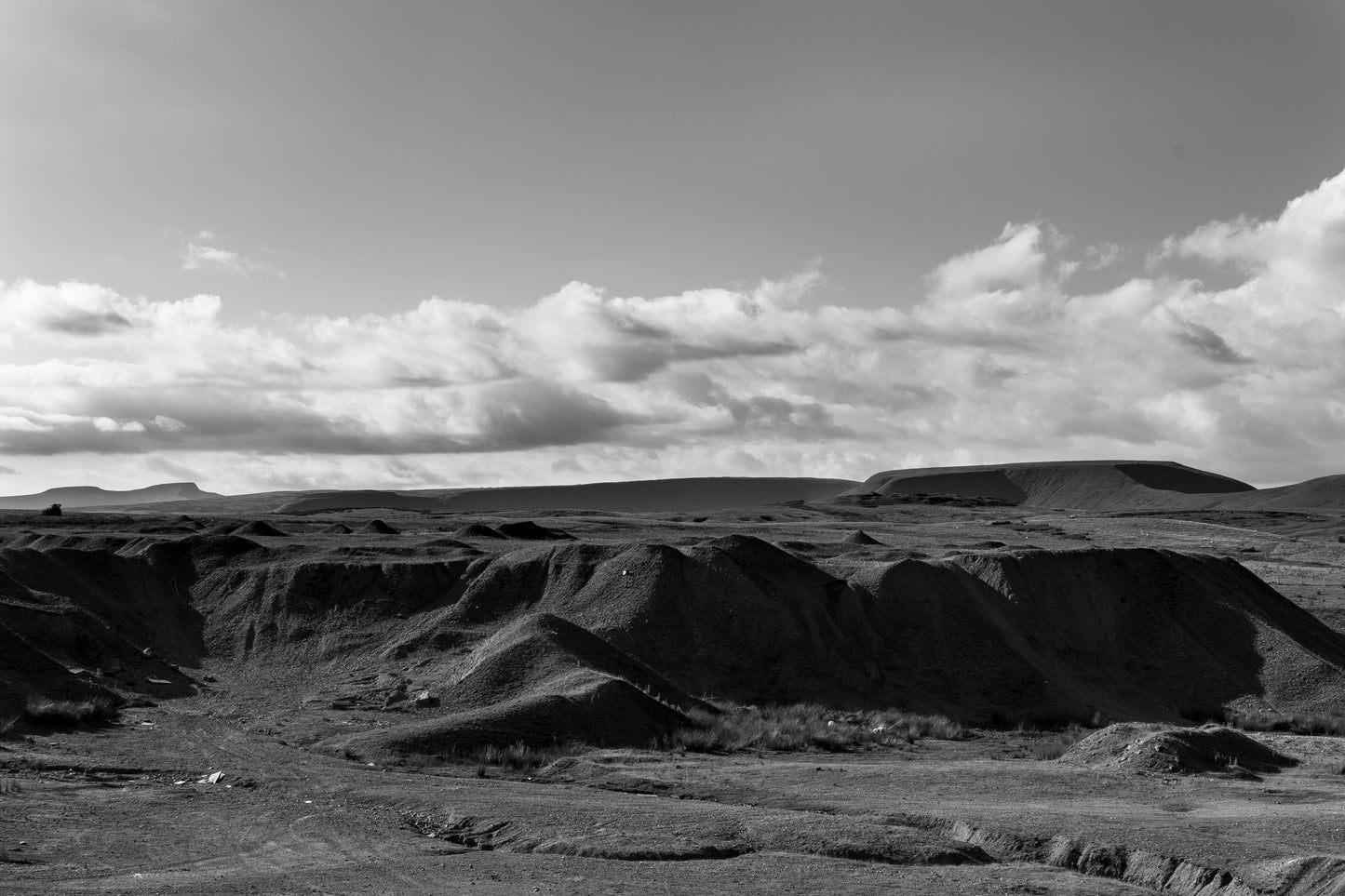Trefil Quarry B&W Landscape - Shot on Digital DLSR